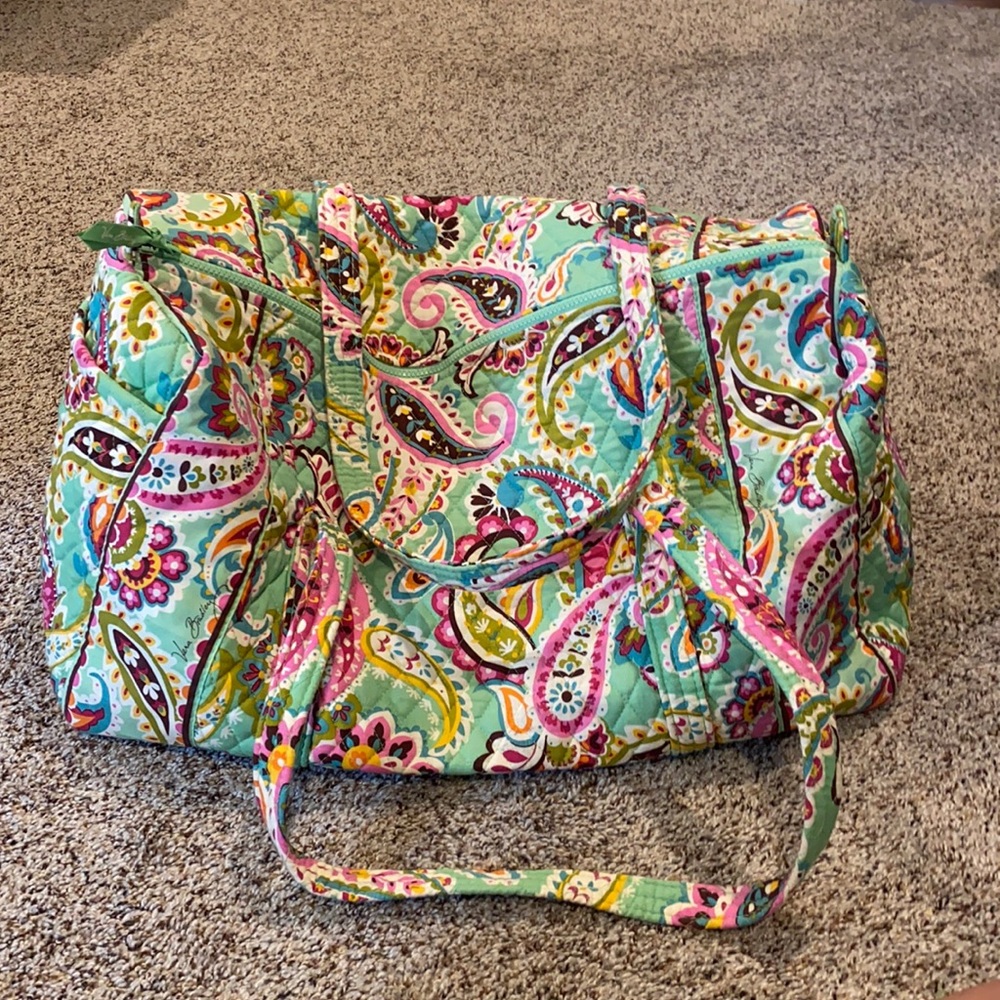 Vera Bradley Large Travel Duffle Bag.